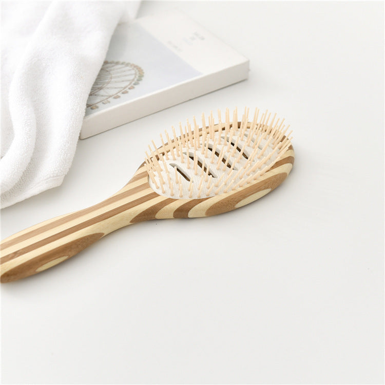 Bamboo Hairbrush – Paddle or Oval Vented – view 9