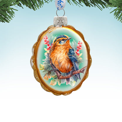 Songbird Glass Ornament — G. DeBrekht | Organic Truth-1