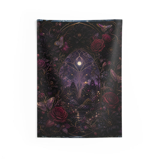 Vamp Garden Cathedral Wall Tapestry