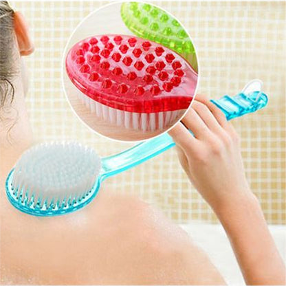 Long Handle Back Brush – 3 Colors