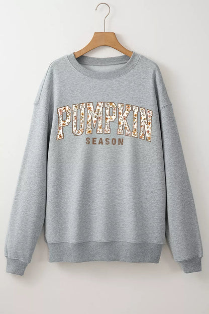 Halloween Sweatshirt — Pumpkin Season Oversized