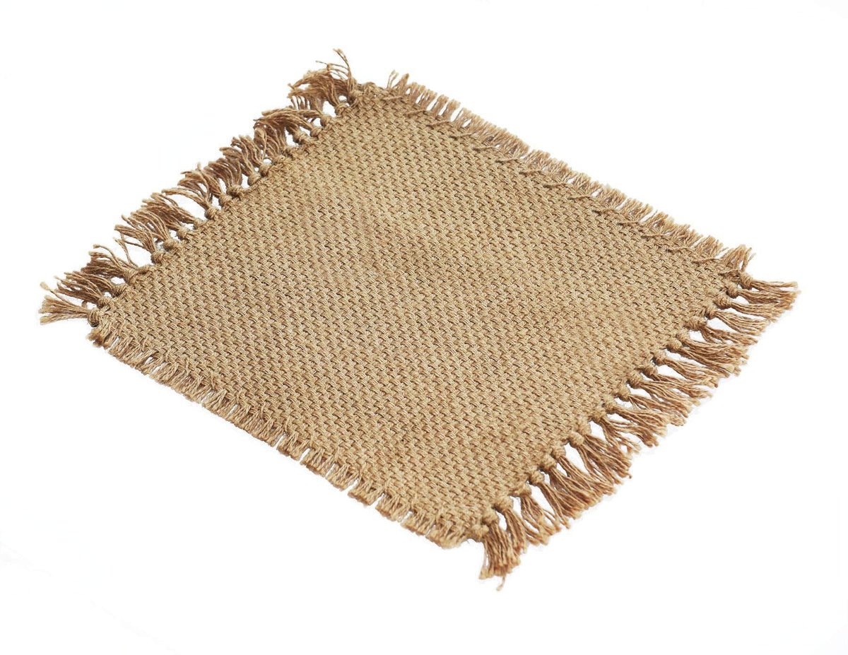 Fringed Jute Table Runner – 14 in Wide – view 3