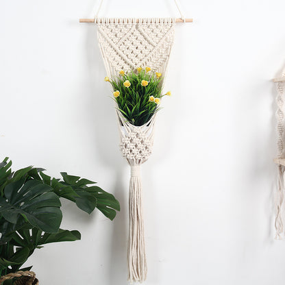 Macramé Wall Hanging Plant Holder