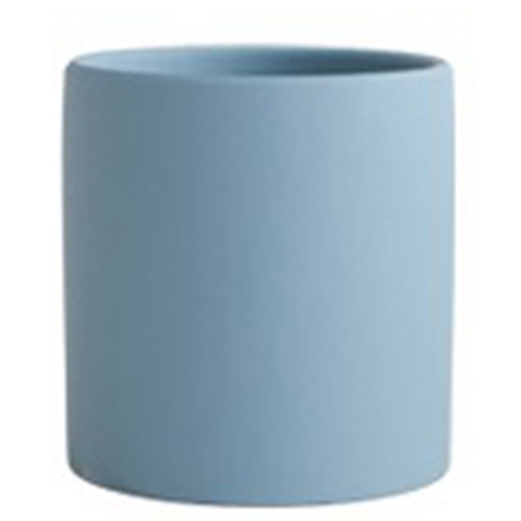 Ceramic Planter with Drainage Hole – Nordic Style