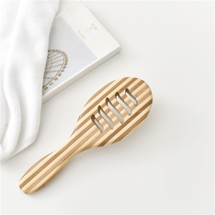 Bamboo Hairbrush – Paddle or Oval Vented – view 8