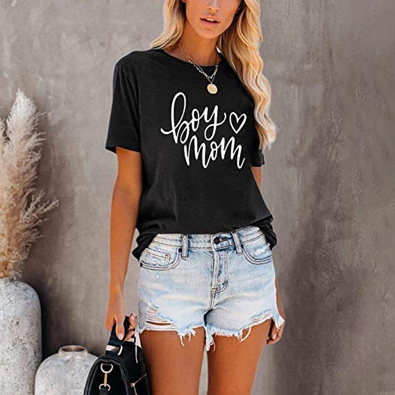 Mama Shirt – Leopard Heart Graphic Tee, 5 Designs – view 10