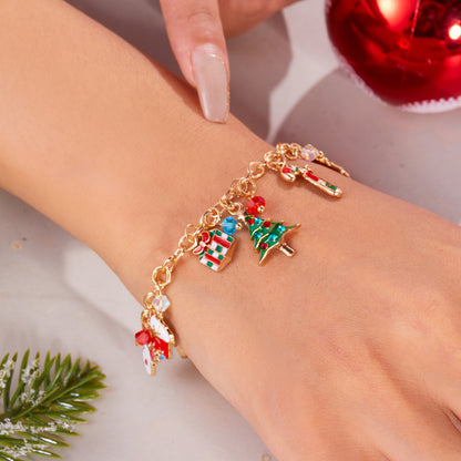 Christmas charm bracelet – detail view 2
