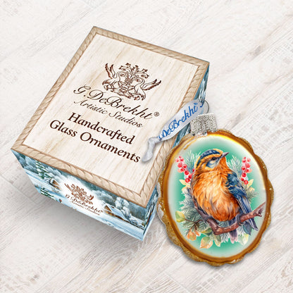 Songbird Glass Ornament — G. DeBrekht | Organic Truth-3