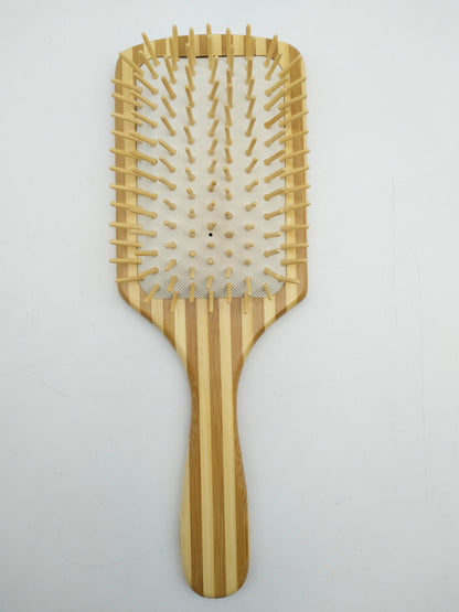 Bamboo Hairbrush – Paddle or Oval Vented – view 6