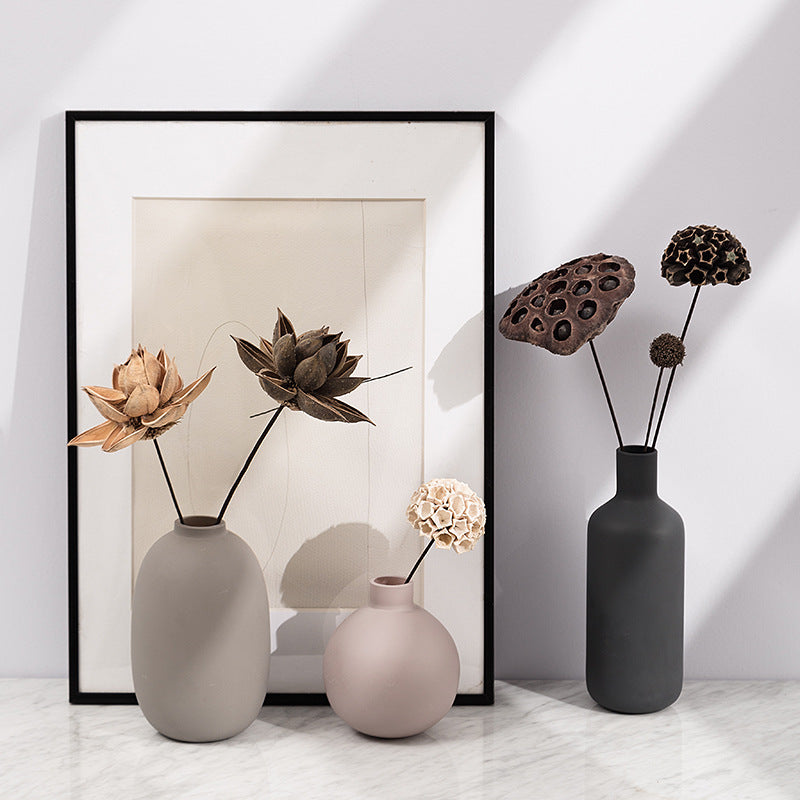 Matte Ceramic Vase – 3 Styles – view 4