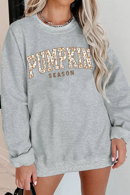 Halloween Sweatshirt — Pumpkin Season Oversized