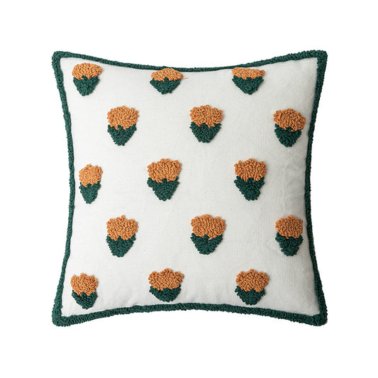 Tufted Cactus Pillow Cover – Desert Western Decor – view 2