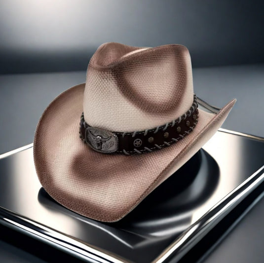 Straw Western Cowboy Hat – view 3