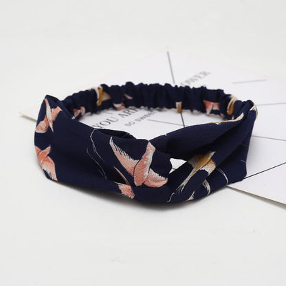 Retro Print Twist-Knot Headband – view 4
