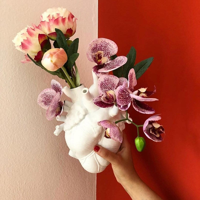 Anatomical Heart Resin Vase