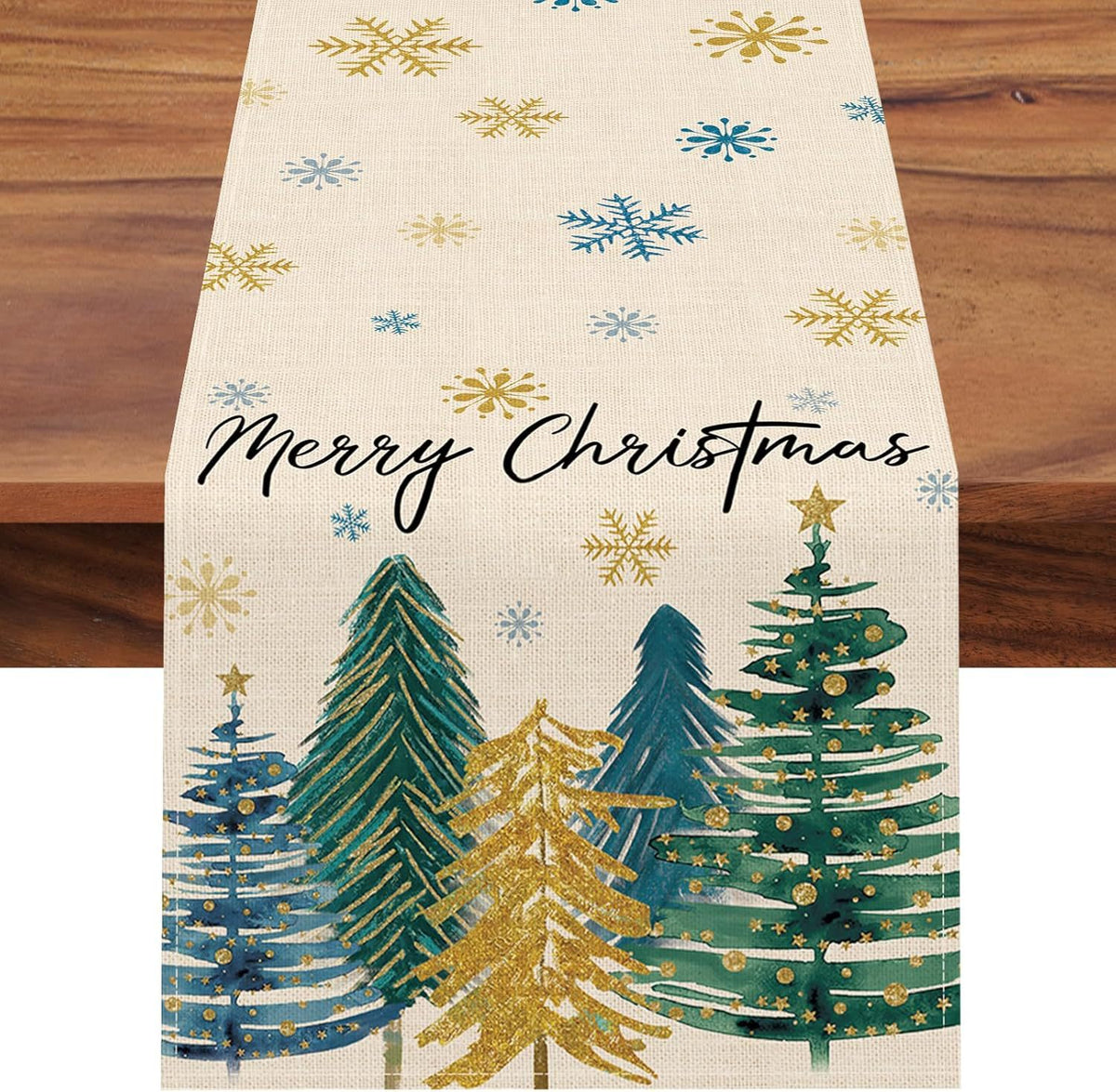 Christmas Tree Table Runner – 13 × 72 in – view 6