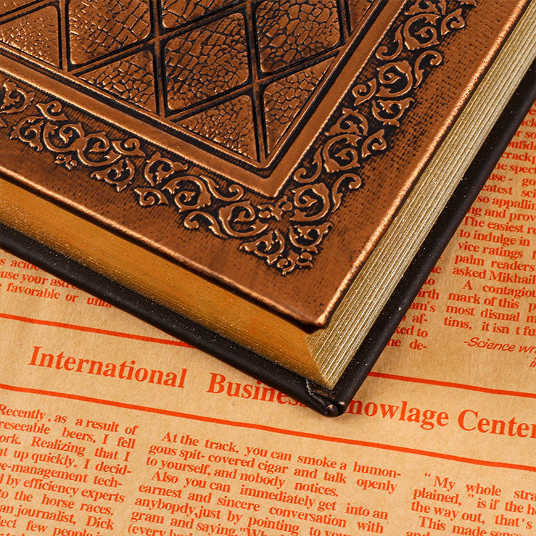 Embossed Faux Leather Sketchbook Journal – view 4