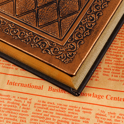 Embossed Faux Leather Sketchbook Journal – view 4