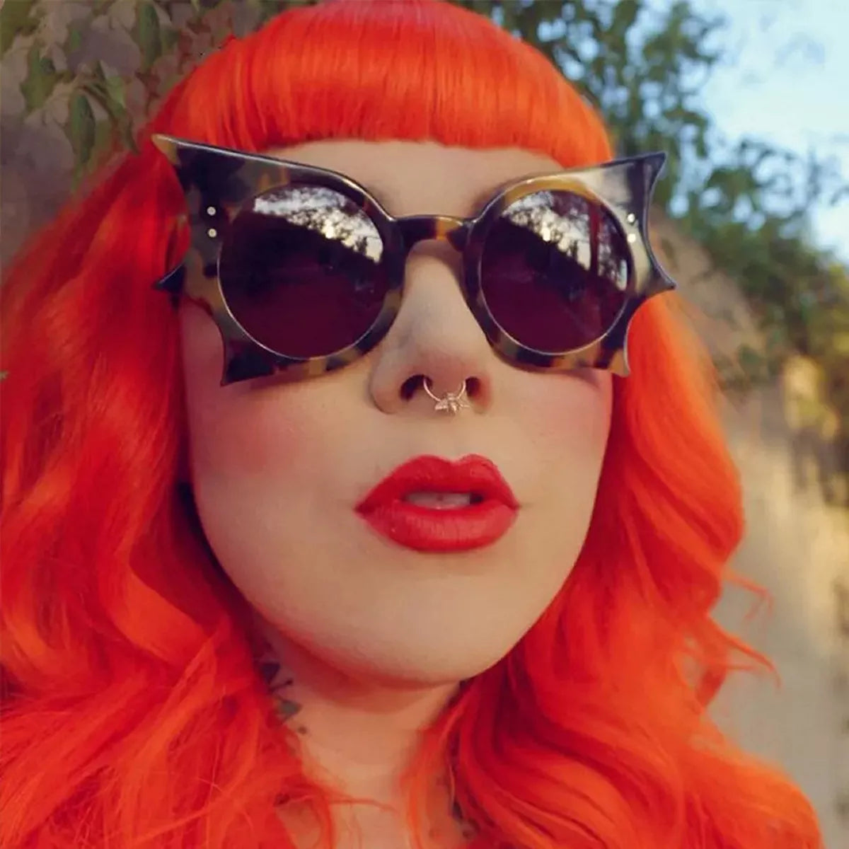 Bat-Wing Gothic Sunglasses — view 3
