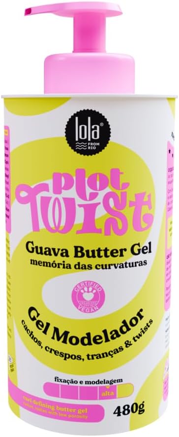 Lola Cosmetics Plot Twist Guava Butter Gel Curl Styling Cream 480g-0
