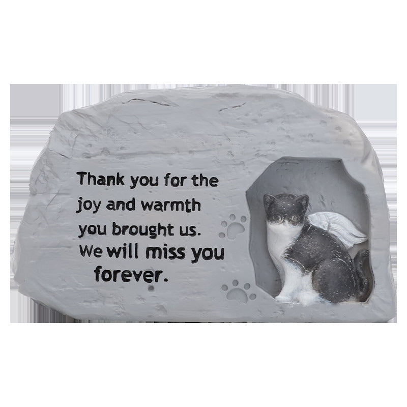 Pet Urn for Ashes – Resin Sleeping Companion Figure – view 6