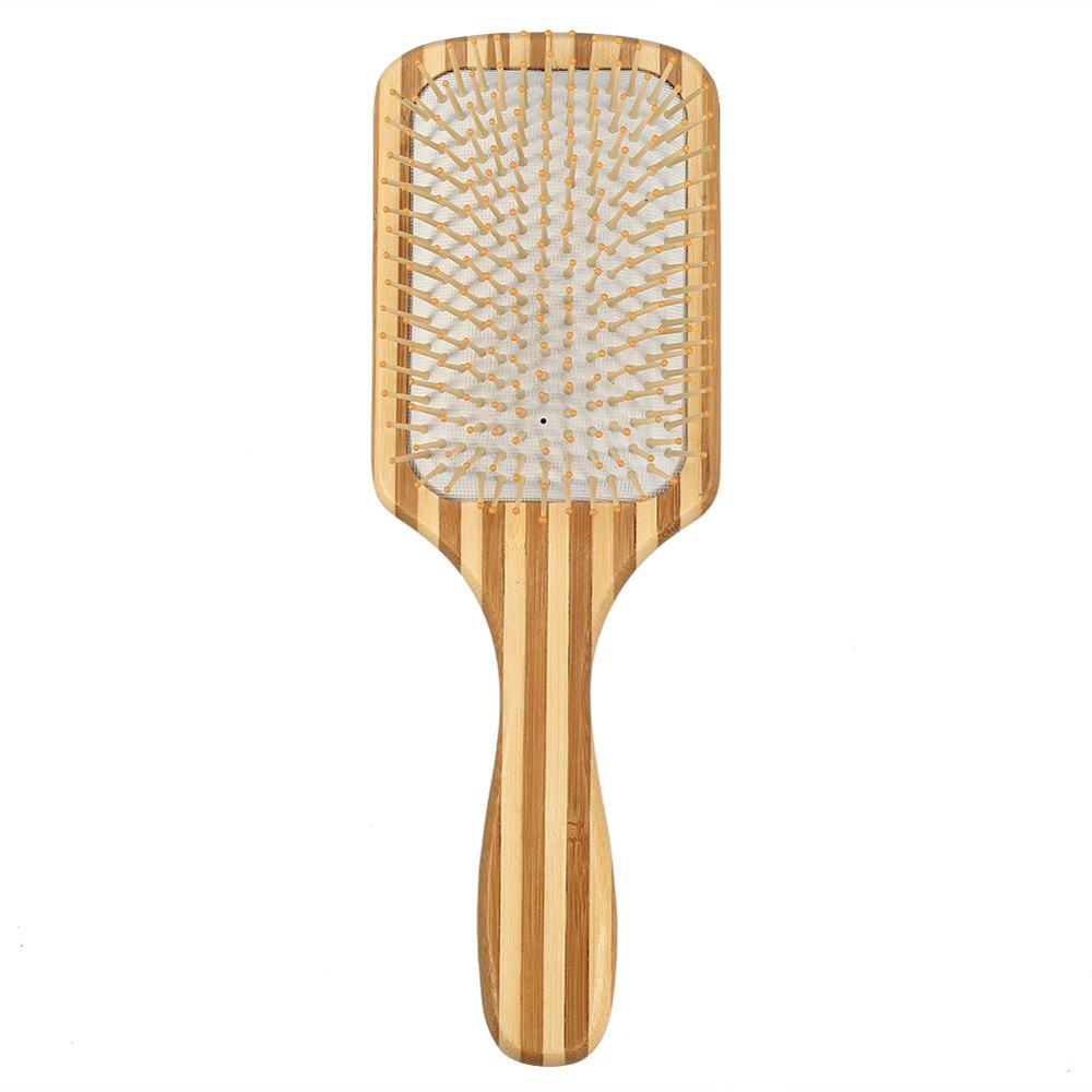 Bamboo Hairbrush – Paddle or Oval Vented – view 7