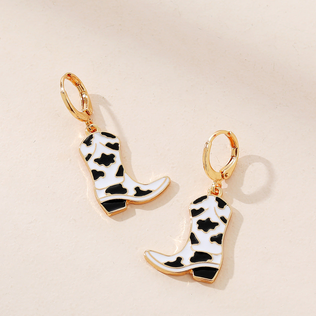 Cowboy boot earrings – detail view 4