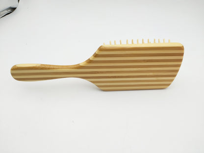 Bamboo Hairbrush – Paddle or Oval Vented – view 5