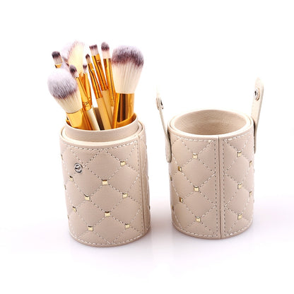 12-Piece Makeup Brush Set with Holder Cup – view 3