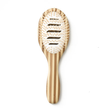 Bamboo Hairbrush – Paddle or Oval Vented – view 4