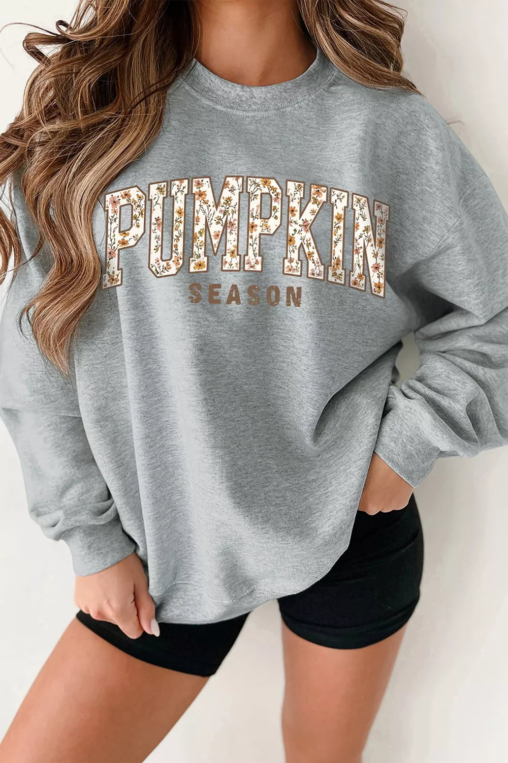 Halloween Sweatshirt — Pumpkin Season Oversized