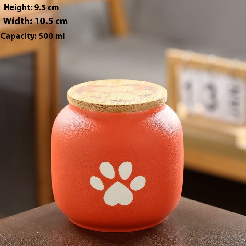 Ceramic pet urn – detail view 4