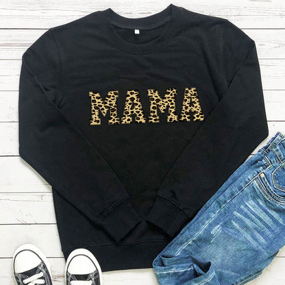 Leopard MAMA Sweatshirt – Crewneck Mother's Day Gift – view 7