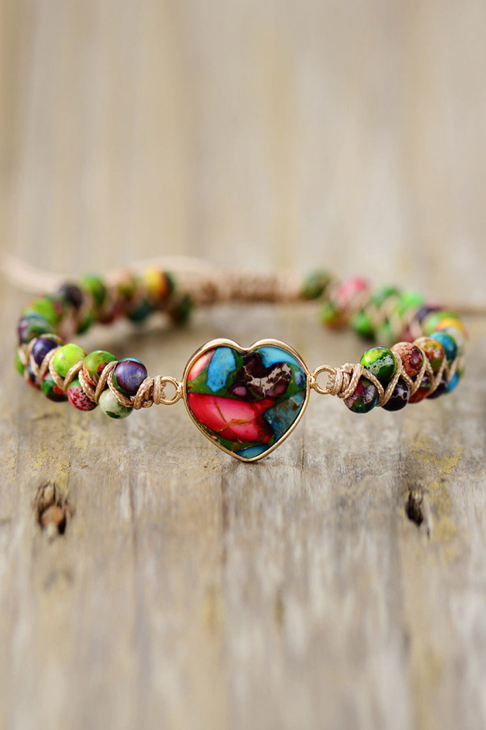Heart Stone Bracelet — product photo 8 | Organic Truth