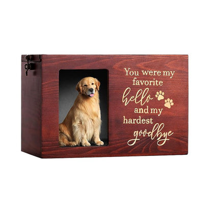 Pet memorial box – detail view 2