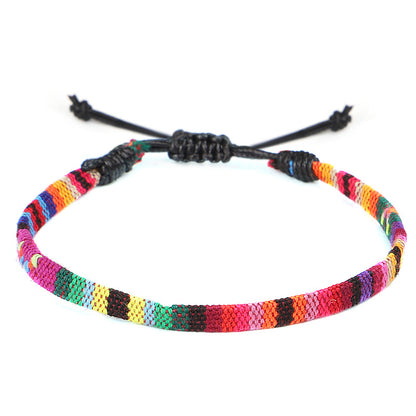 Woven Boho Friendship Anklet – 22 Patterns – view 11