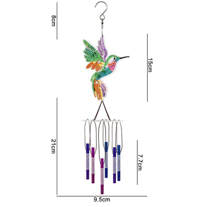 DIY Diamond Painting Suncatcher Wind Chime — product photo 12 | Organic Truth