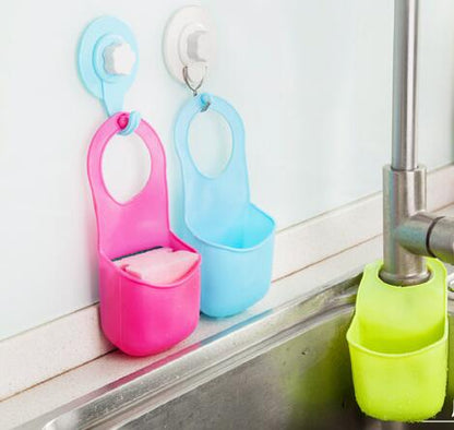 Hanging Sink Caddy – Faucet Sponge Holder – view 3