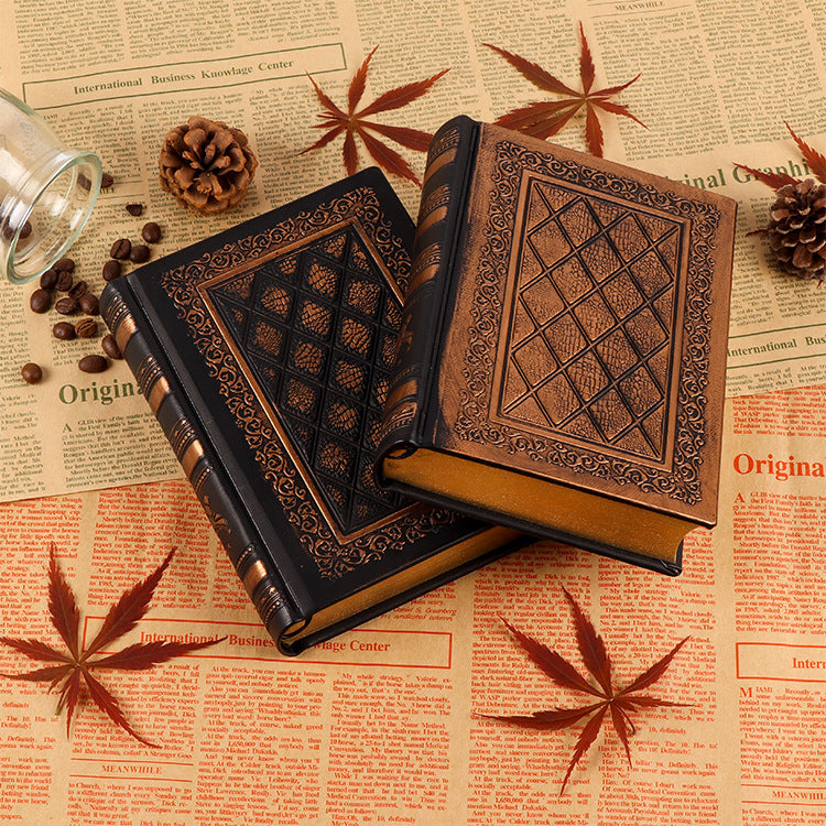 Embossed Faux Leather Sketchbook Journal – view 3