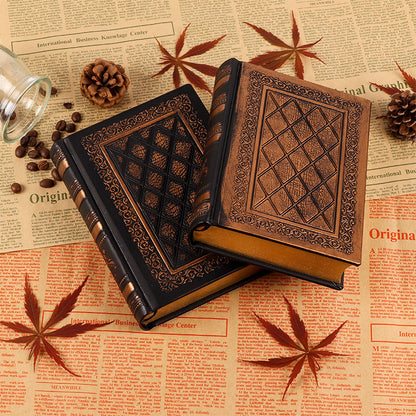 Embossed Faux Leather Sketchbook Journal – view 3