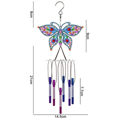 DIY Diamond Painting Suncatcher Wind Chime — product photo 4 | Organic Truth