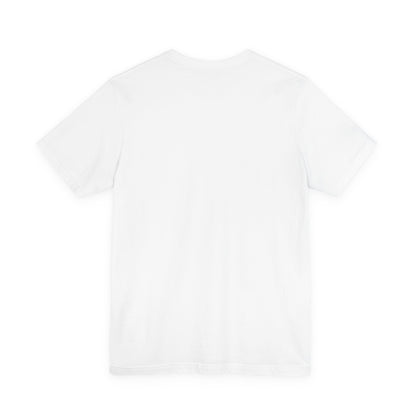 Lightning Eye cotton tee in white, back