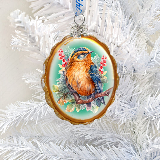 Songbird Glass Ornament — G. DeBrekht | Organic Truth-0