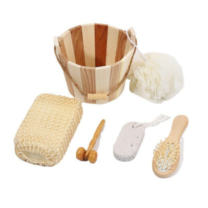 Bath Accessory Gift Set in a Wooden Box – 5 Styles – view 7