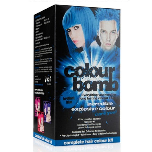 Colour Bomb  Semi Permanent Hair Colour Brilliant Blue-0