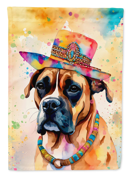Boxer Hippie Dawg House Flag-0