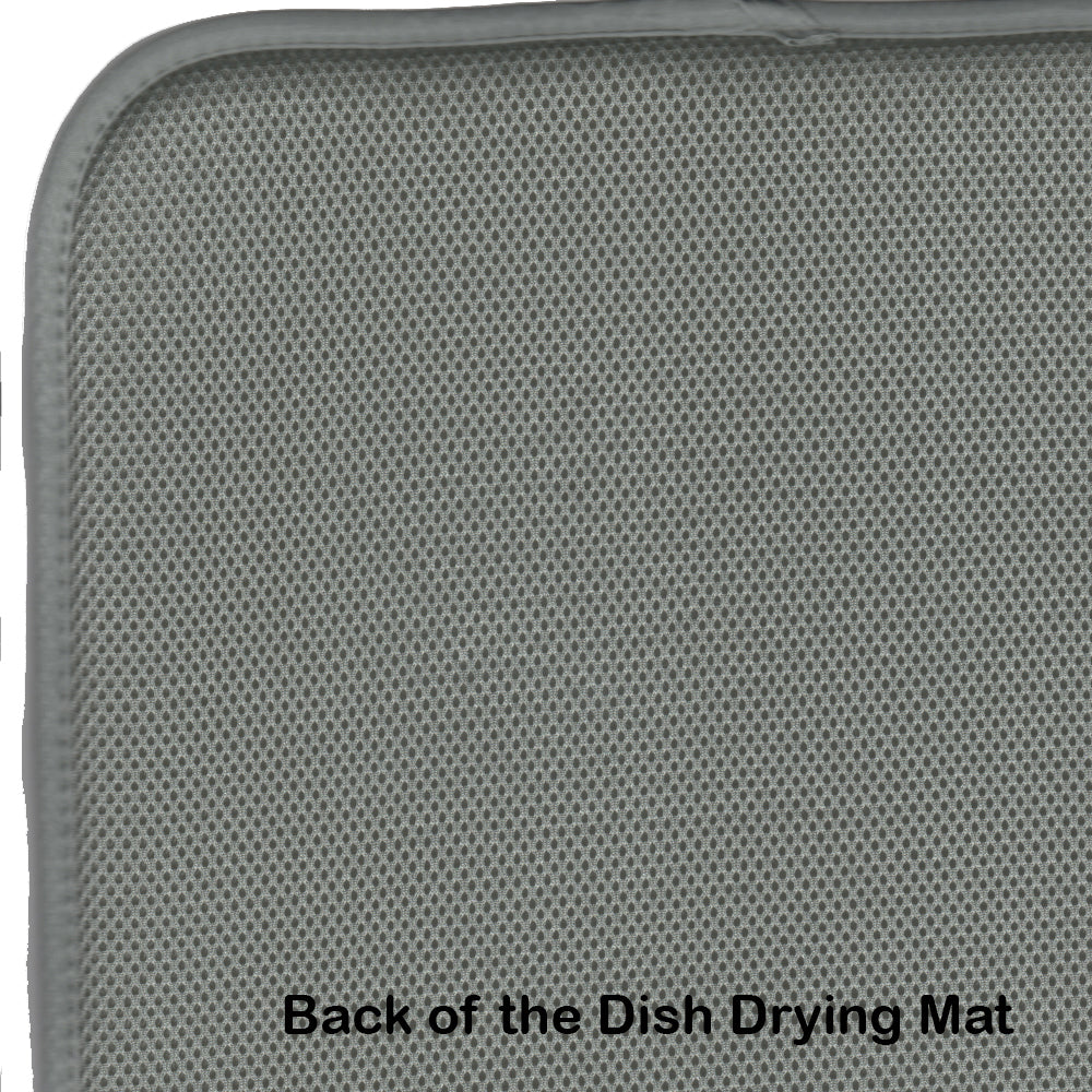 Hippie Animal Wolf Dish Drying Mat-4