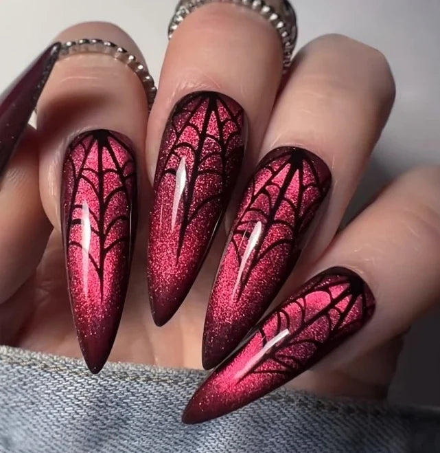 Horror Comic Halloween Press-On Nails-9