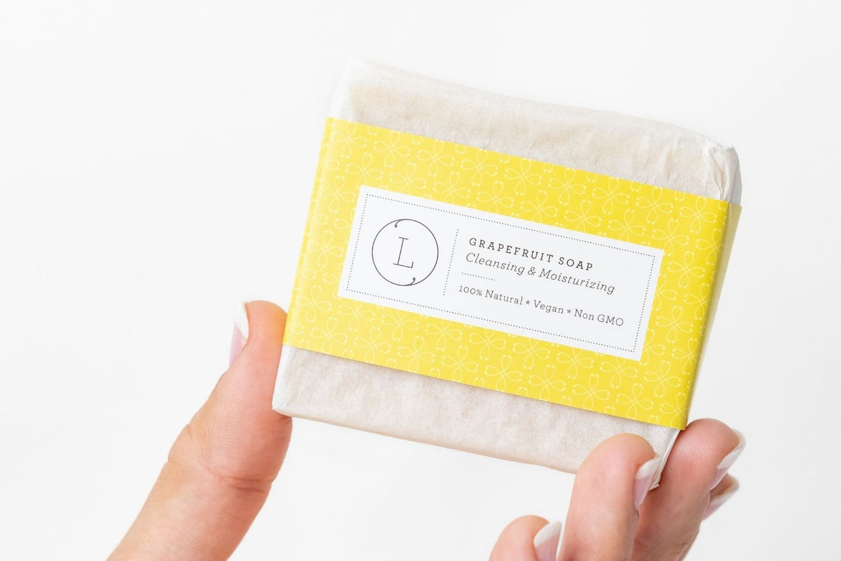 Pink Grapefruit Soap Bars 2-Pack — Citrus Body Soap | Organic Truth-0