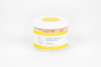 Grapefruit Bath Salts 9 oz — Citrus Mineral Soak | Organic Truth-0